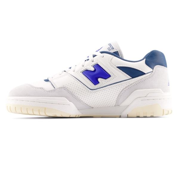 New Balance 550 Sneaker Off White/Blauw