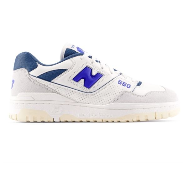 New Balance 550 Sneaker Off White/Blauw