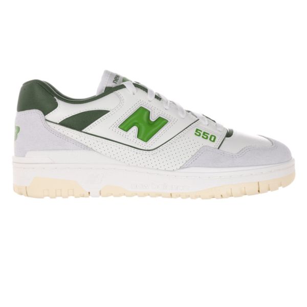 New Balance 550 Sneaker Off White/Groen