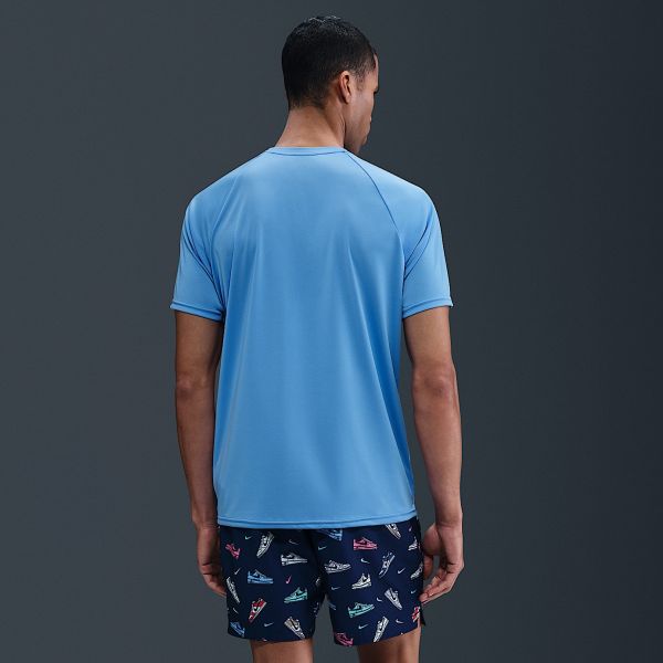 Nike Essential Hydroguard T-shirt Licht Blauw