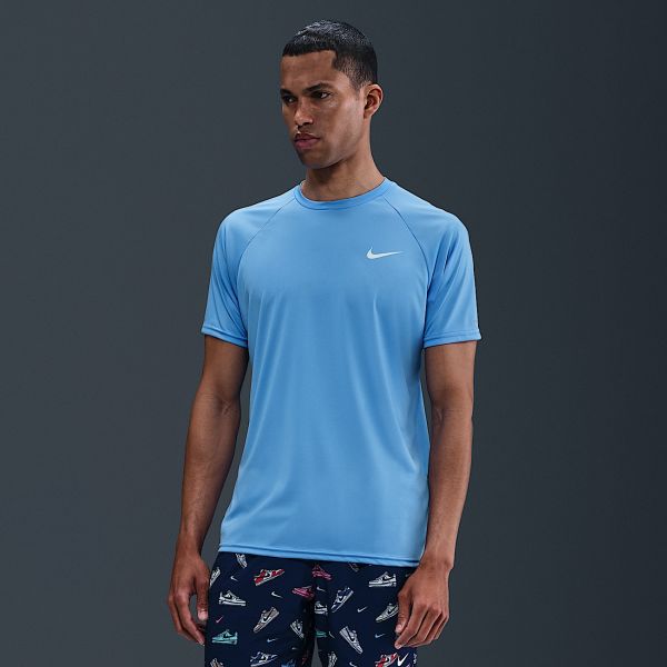 Nike Essential Hydroguard T-shirt Licht Blauw