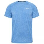 Nike Heathered Hydroguard T-shirt Blauw