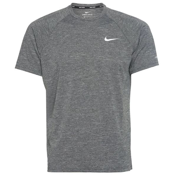 Nike Heathered Hydroguard T-shirt Zwart
