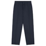Olaf Cotton Linen Broek Navy