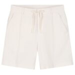 Olaf Cotton Linen Korte Broek Off White