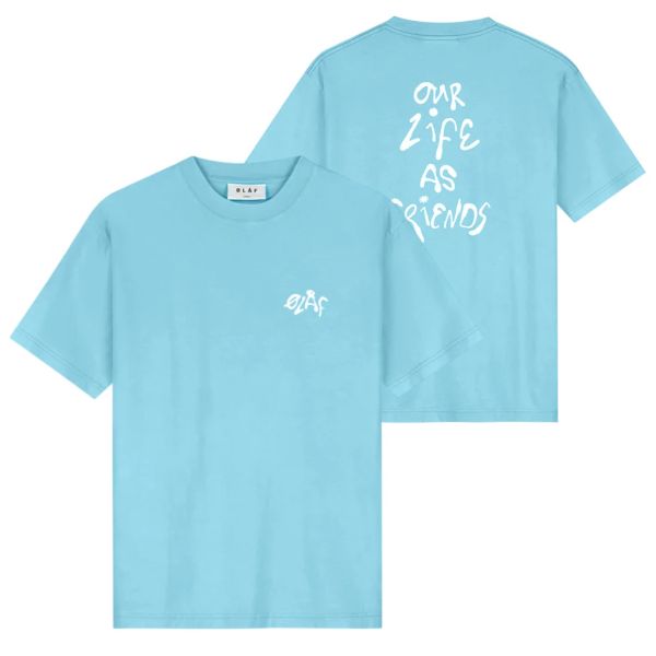 Olaf Tag T-shirt Blauw
