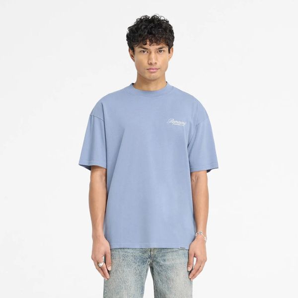 Represent Owners Club Script T-shirt Licht Blauw