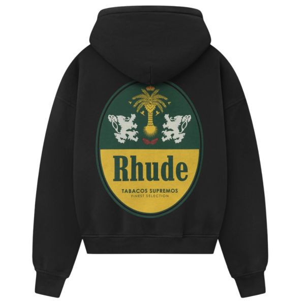 Rhude Tabaco Hoodie Zwart