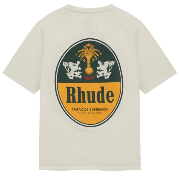 Rhude Tabaco T-shirt Off White