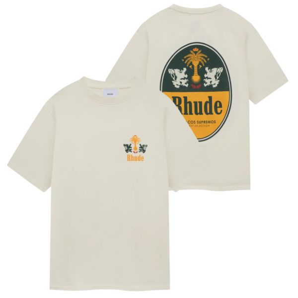 Rhude Tabaco T-shirt Off White