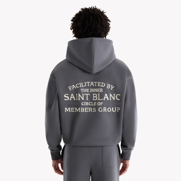 Saint Blanc Inner Circle Hoodie Antraciet
