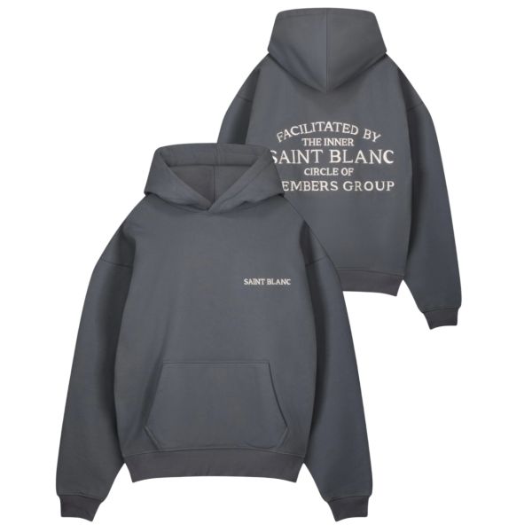 Saint Blanc Inner Circle Hoodie Antraciet
