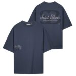 Saint Blanc Signature T-shirt Donker Blauw