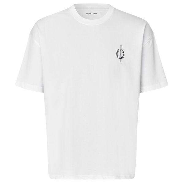 Samsøe Samsøe Joel T-shirt Wit | Mezaldy.com
