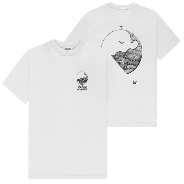 The New Originals Freddy Yin Yang T-shirt Wit