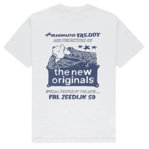 The New Originals Grandmaster Freddy T-shirt Wit