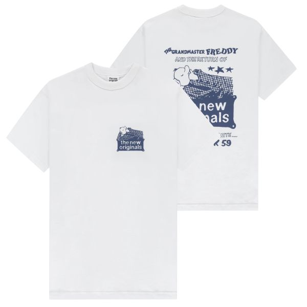 The New Originals Grandmaster Freddy T-shirt Wit