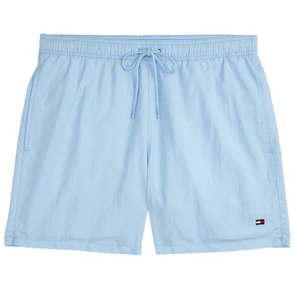 Tommy Hilfiger Medium Drawstring Zwembroek Licht Blauw