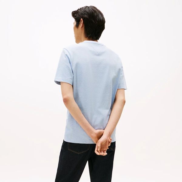 Tommy Hilfiger Script NYC T-shirt Licht Blauw