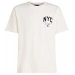 Tommy Hilfiger Script NYC T-shirt Off White