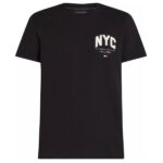 Tommy Hilfiger Script NYC T-shirt Zwart
