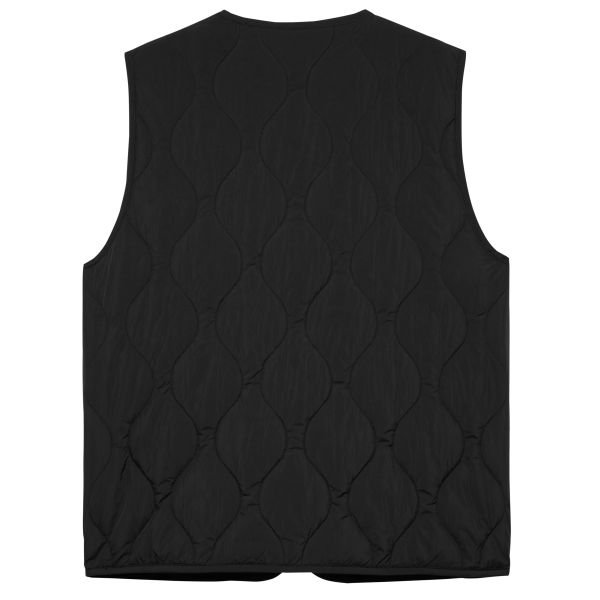 Tommy Jeans Quilted Vest Zwart