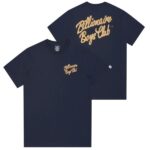 Billionaire Boys Club Script Logo T-shirt Navy