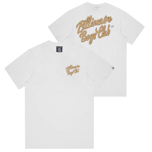 Billionaire Boys Club Script Logo T-shirt Wit