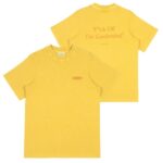 Bram's Fruit Gardening Distressed T-shirt Geel