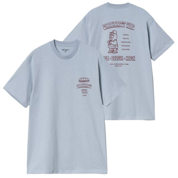 Carhartt WIP Sandwich T-shirt Licht Blauw