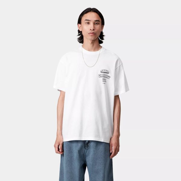 Carhartt WIP Sandwich T-shirt Wit