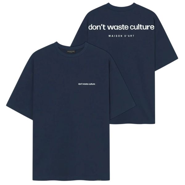 Don't Waste Culture Cleo T-shirt Navy