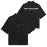 Don't Waste Culture Valoria Overhemd Zwart