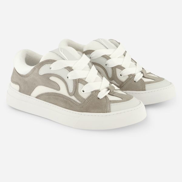 Flâneur Avenue Sneaker Wit/Taupe