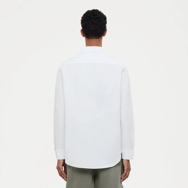 Flâneur Cotton Overhemd Wit