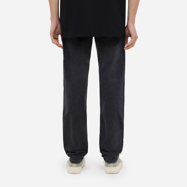 Flâneur Straight Jeans Zwart