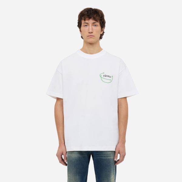 Flâneur Vision Graphic T-shirt Wit