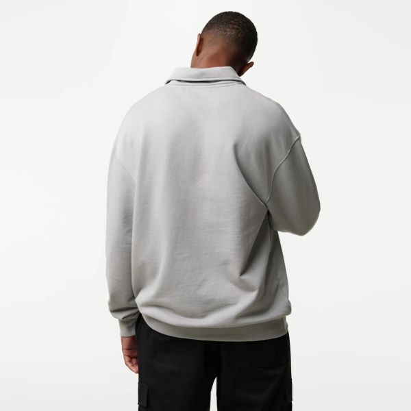 Genti Monogram Longsleeve Polo Grijs