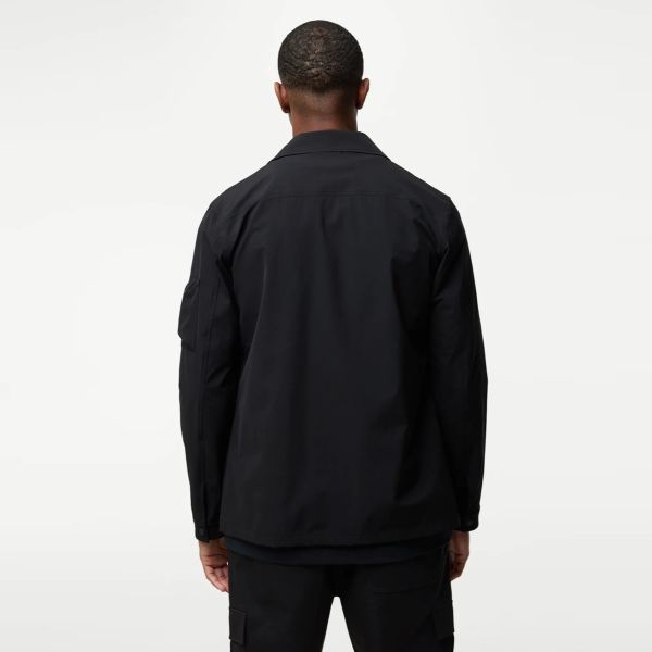 Genti Power Monogram Overshirt Zwart