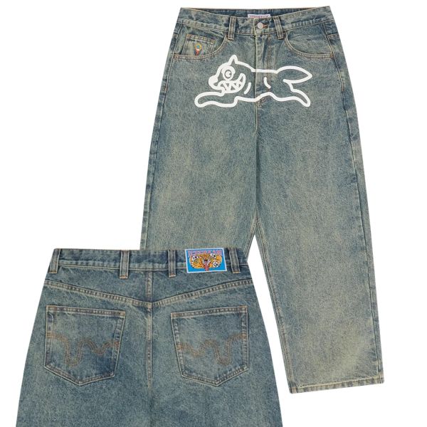 Icecream Running Dog Triple Scoop Jeans Blauw