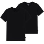 Mezaldy O-Neck T-shirt 2-Pack Zwart