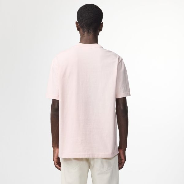 NN.07 Adam EMB T-shirt Roze