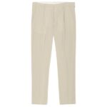 NN.07 Bill Pleated Seersucker Broek Beige