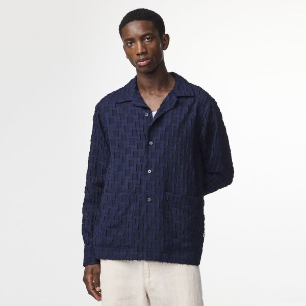 NN.07 Hank Overhemd Navy