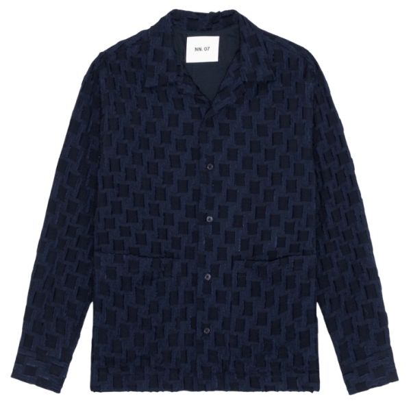 NN.07 Hank Overhemd Navy