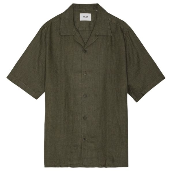 NN.07 Julio Overhemd Donker Groen
