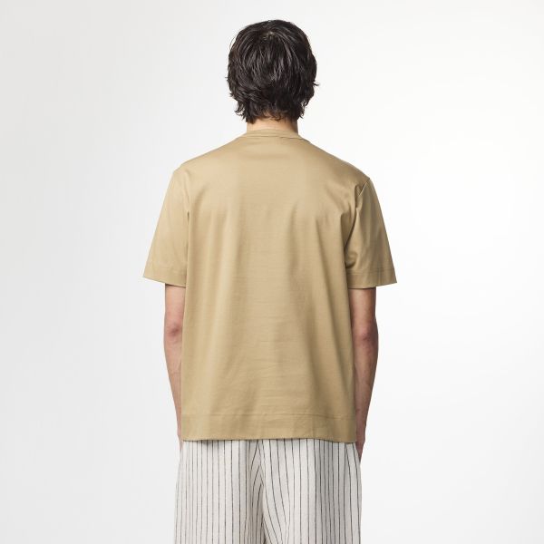 NN.07 Pedro EMB T-shirt Bruin