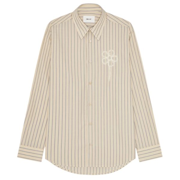 NN.07 Quinsy Overhemd Beige