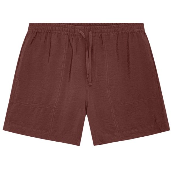 NN.07 Ryder Korte Broek Bruin