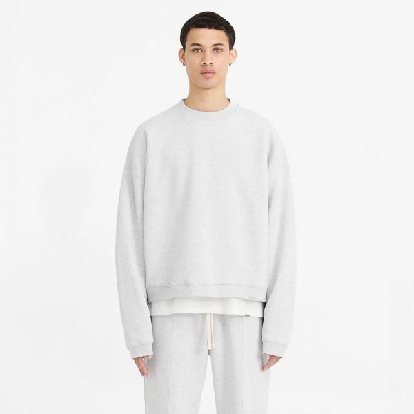 Represent Initial Boxy Sweater Grijs